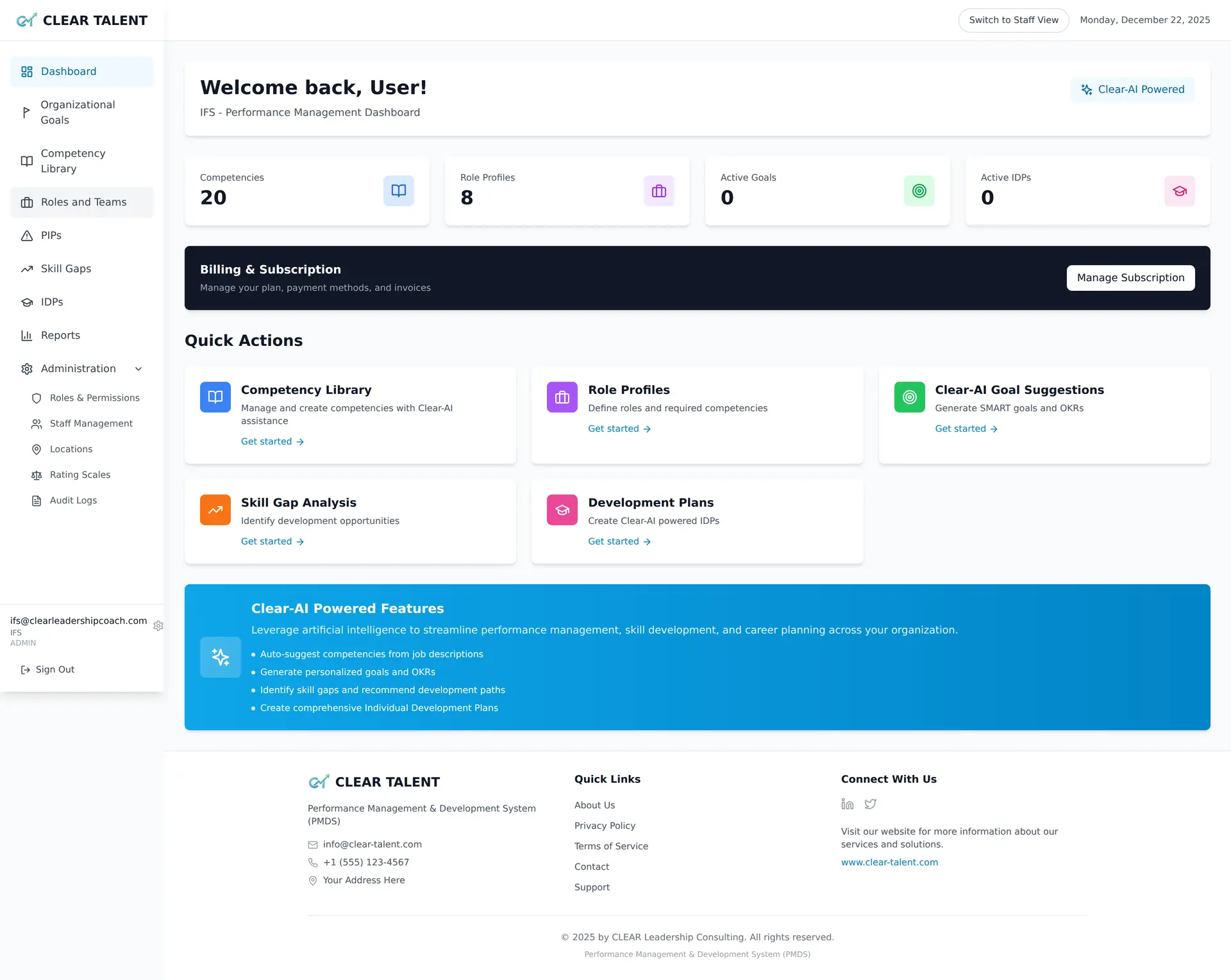 Performance Management Software for Retail — For Retail
